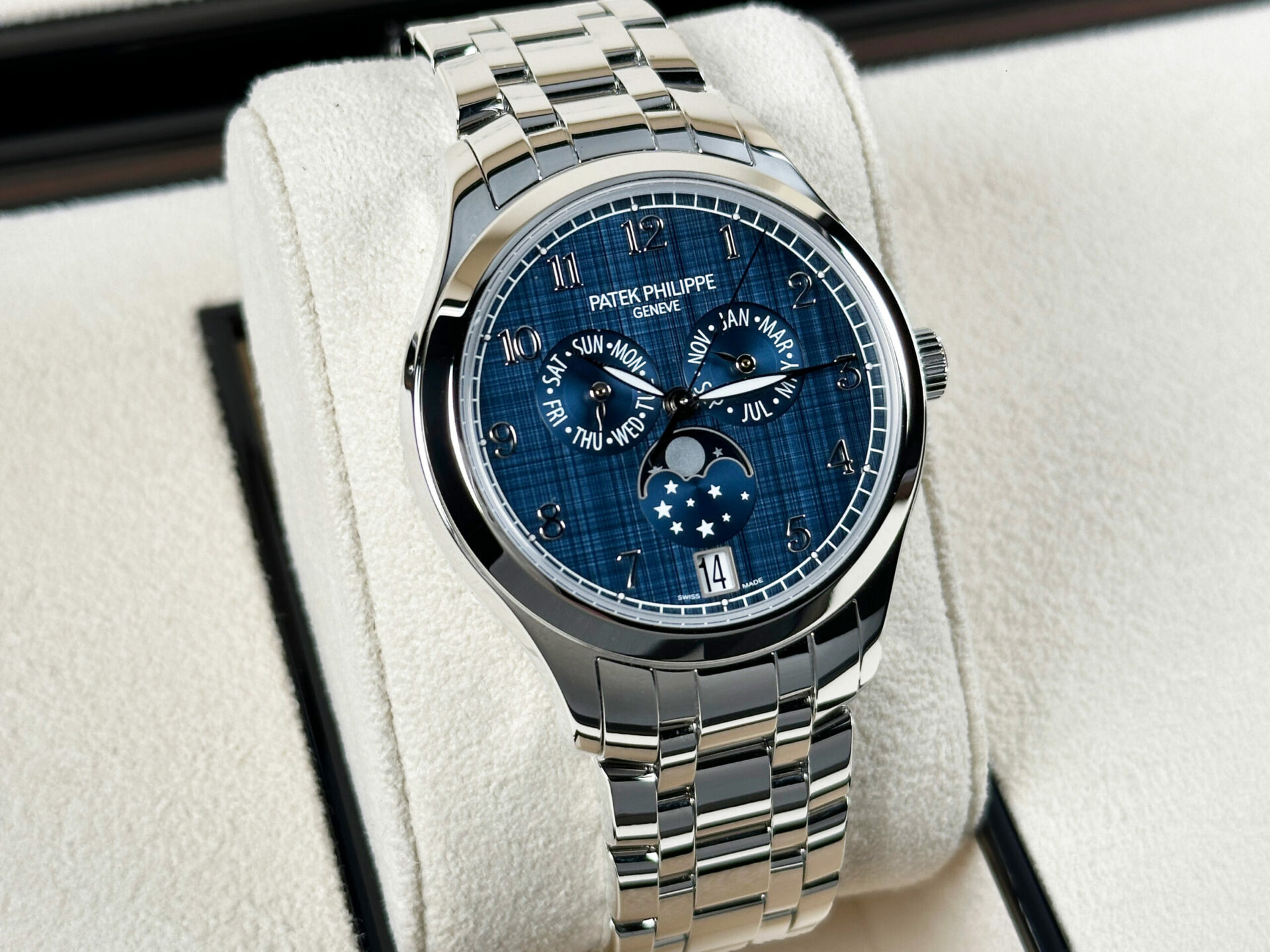 Patek Philippe Annual Calendar Moon Phase New 2024 Full Set - immagine 2