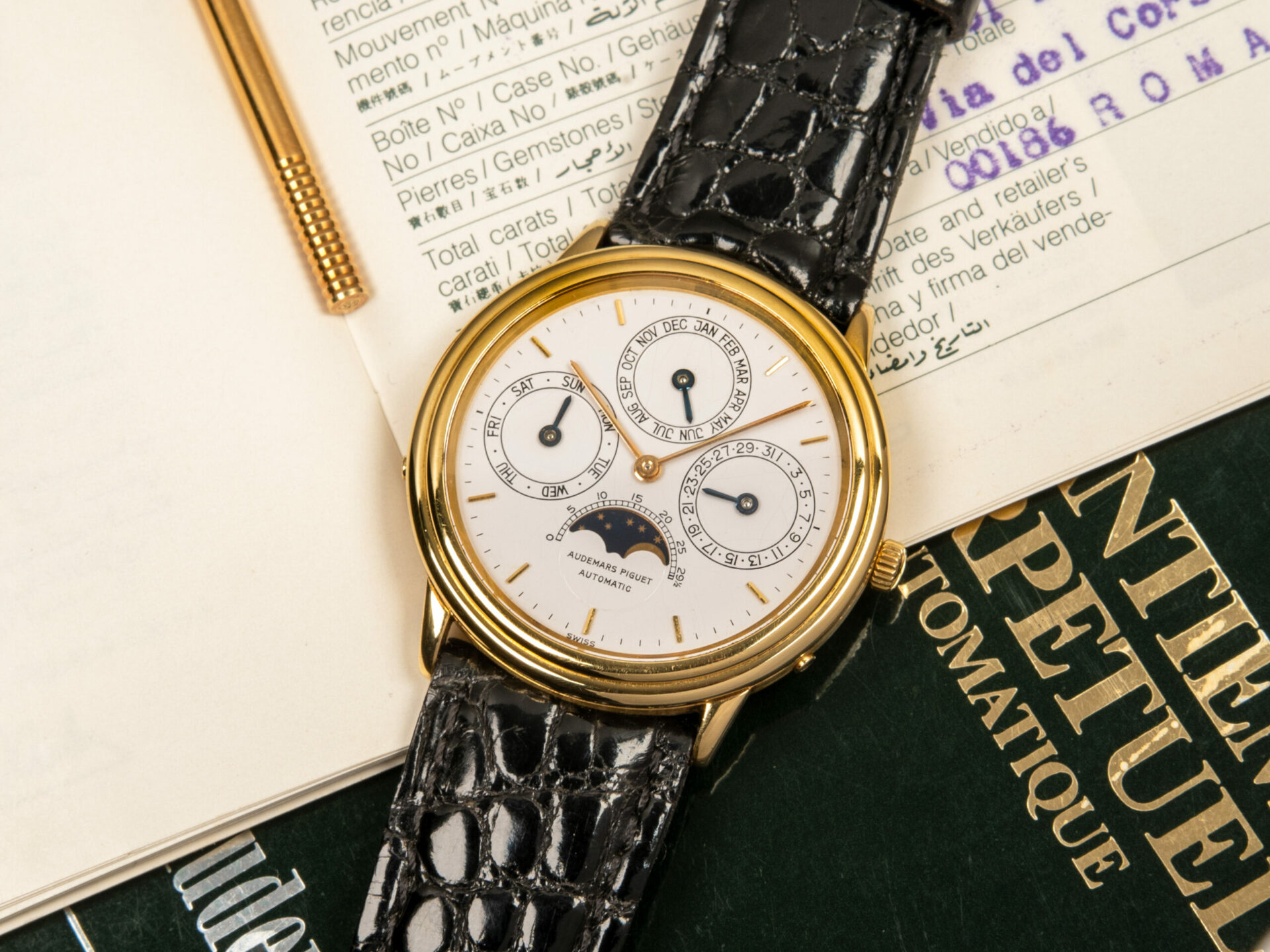 Audemars Piguet Perpetual Calendar Full Set Ref. 5548BA B Series 'Swiss Only' - immagine 2