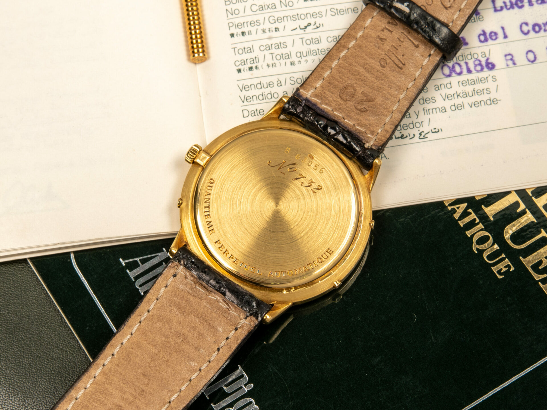 Audemars Piguet Perpetual Calendar Full Set Ref. 5548BA B Series 'Swiss Only' - immagine 3