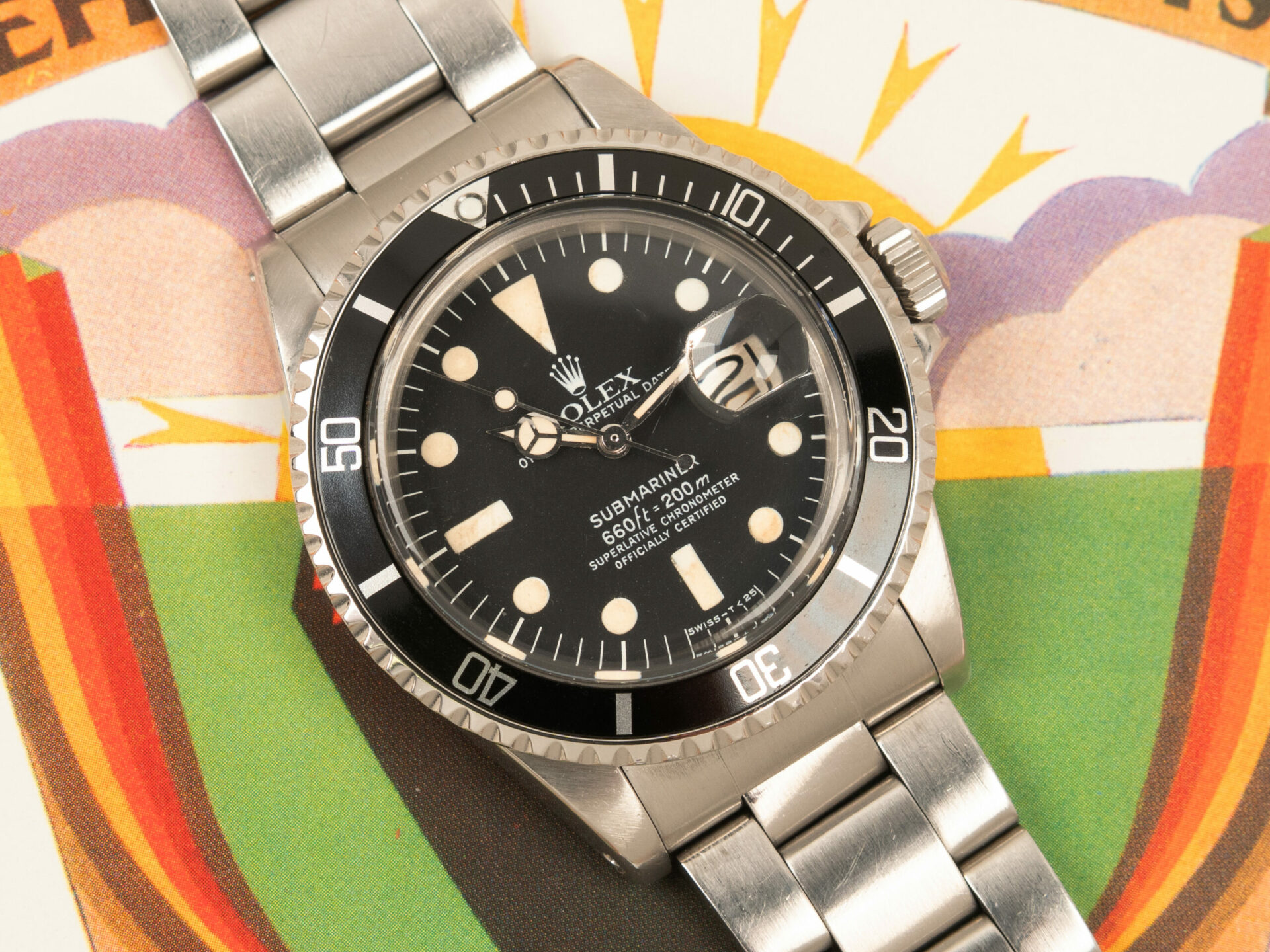 Rolex Submariner Date 1680 Mark I White - immagine 2
