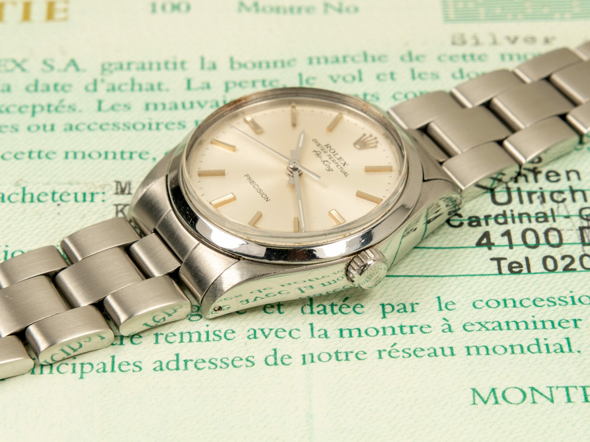 Rolex Air-King Ref. 5500 Full Set 1988 - immagine 3