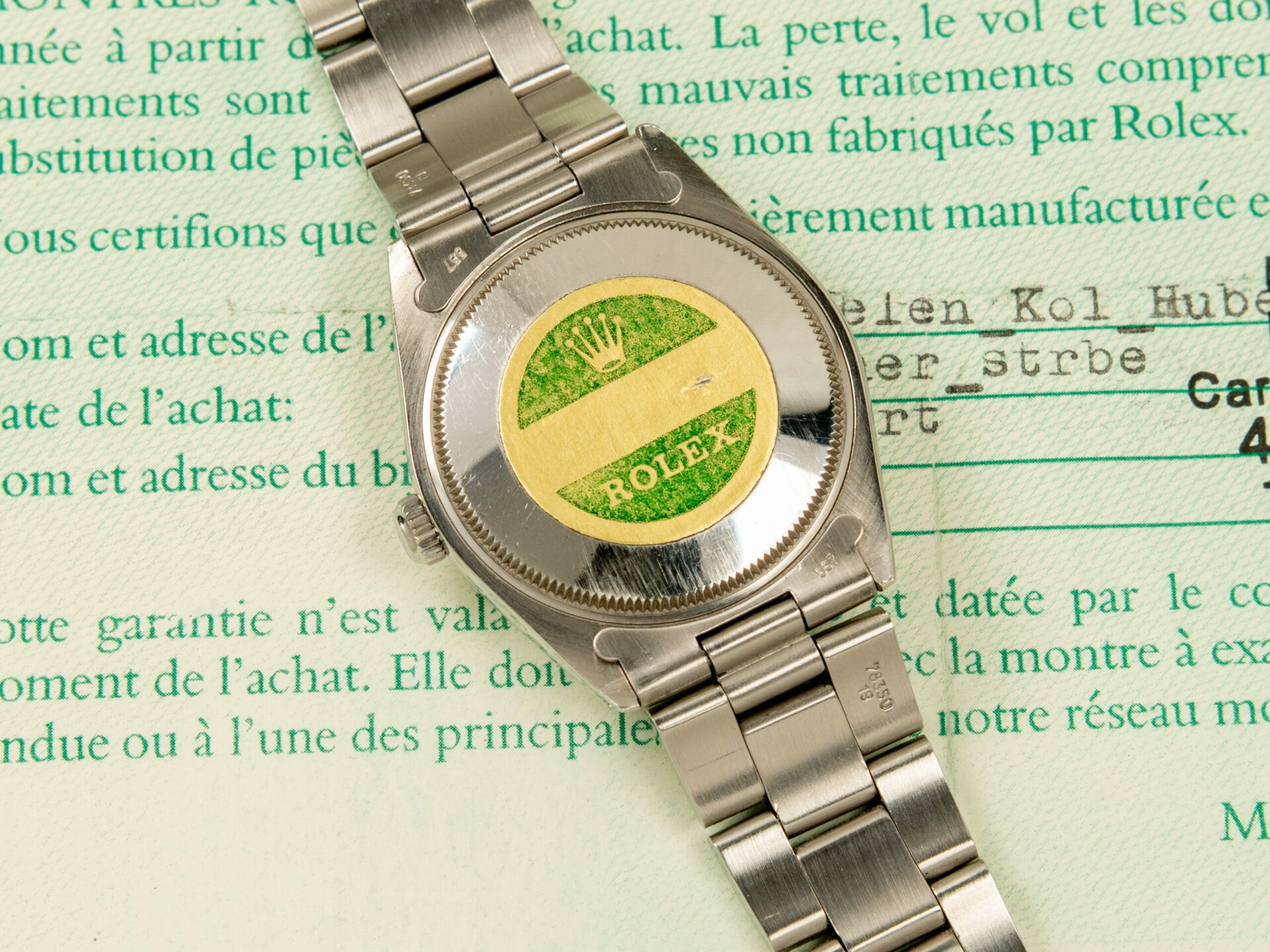Rolex Air-King Ref. 5500 Full Set 1988 - immagine 5