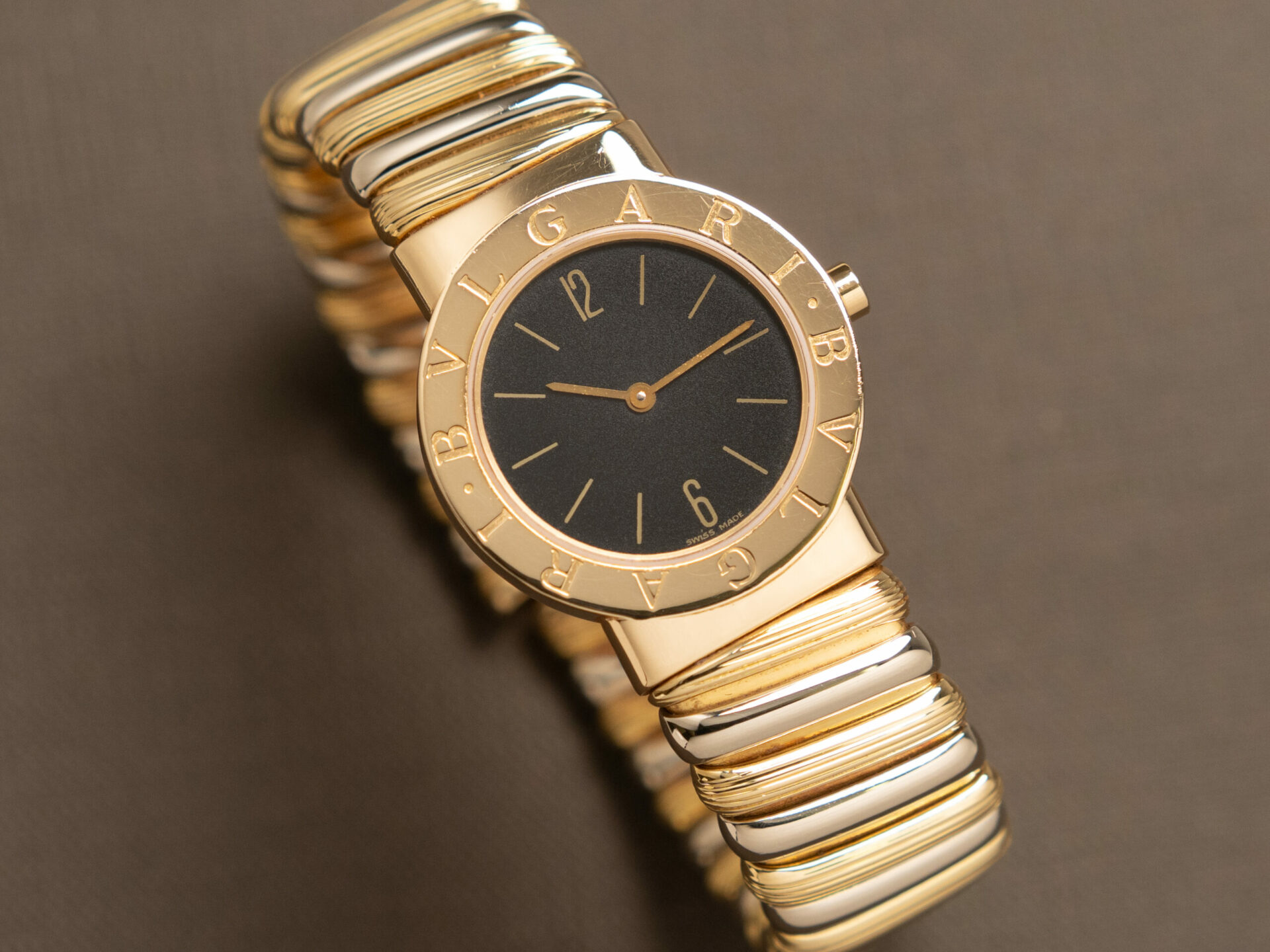Bulgari Tubogas 26 mm Garanzia 1987 BB262T Taglia M - immagine 2