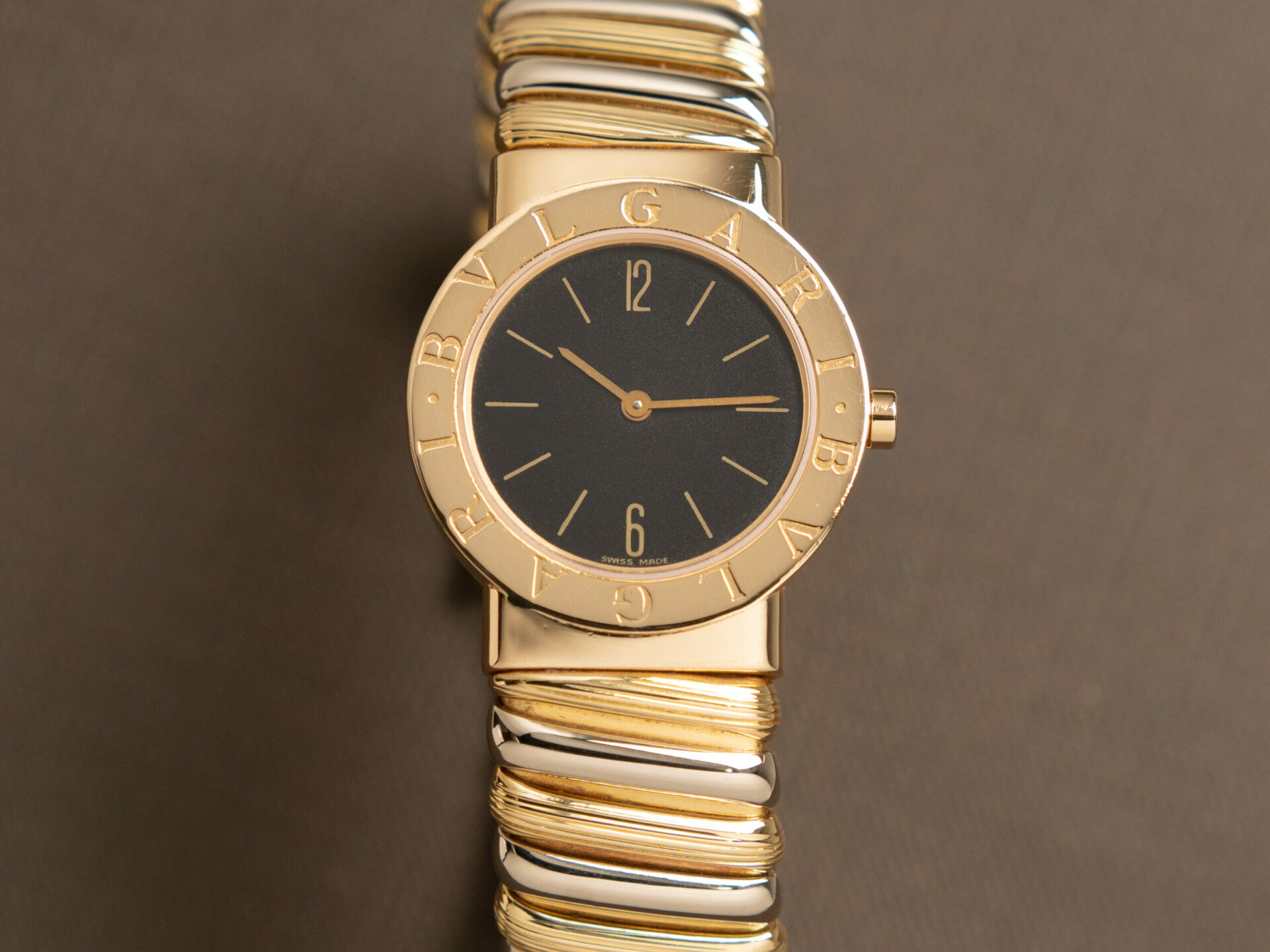 Bulgari Tubogas 26 mm Garanzia 1987 BB262T Taglia M - immagine 3
