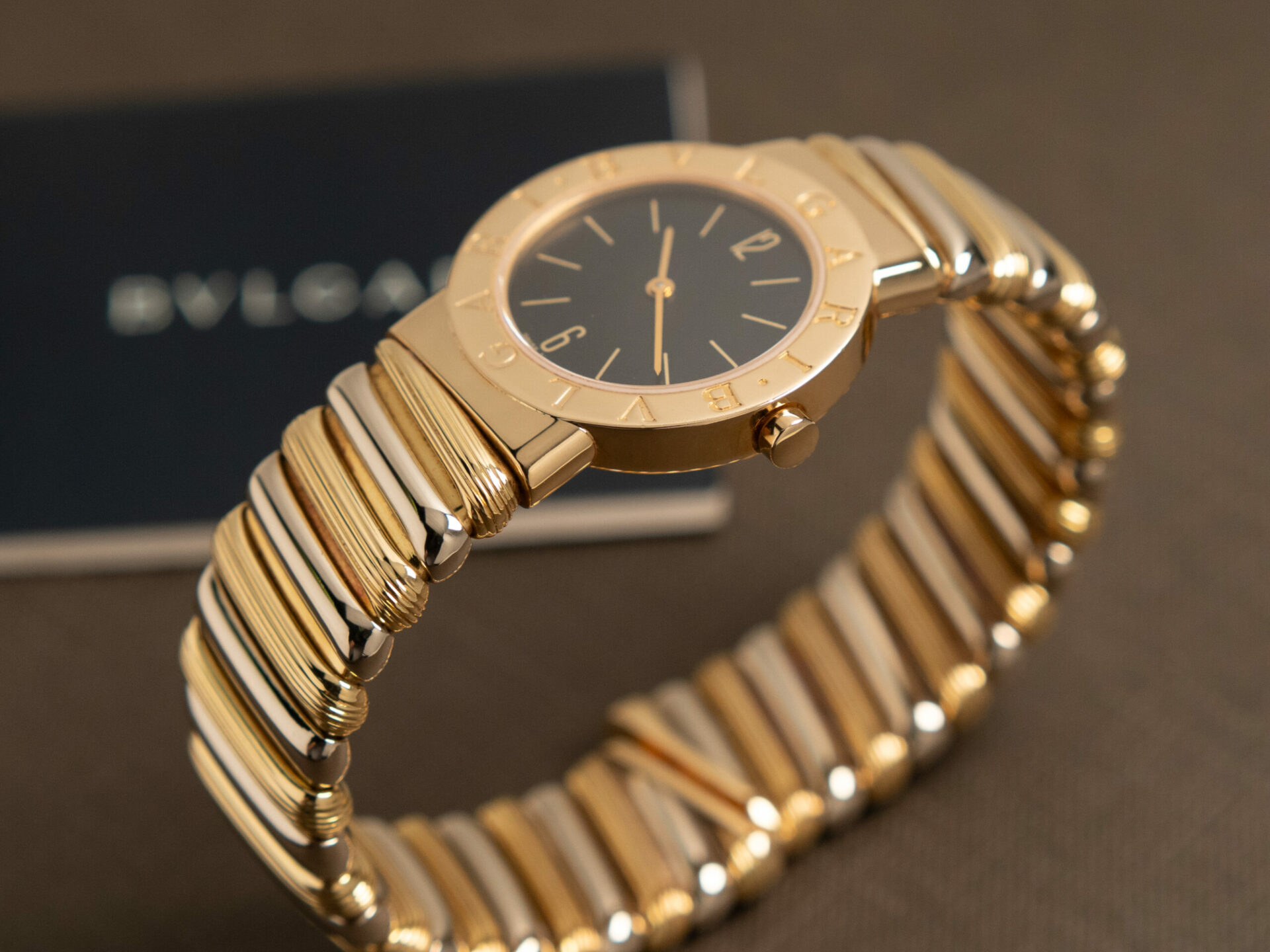 Bulgari Tubogas 26 mm Garanzia 1987 BB262T Taglia M - immagine 4