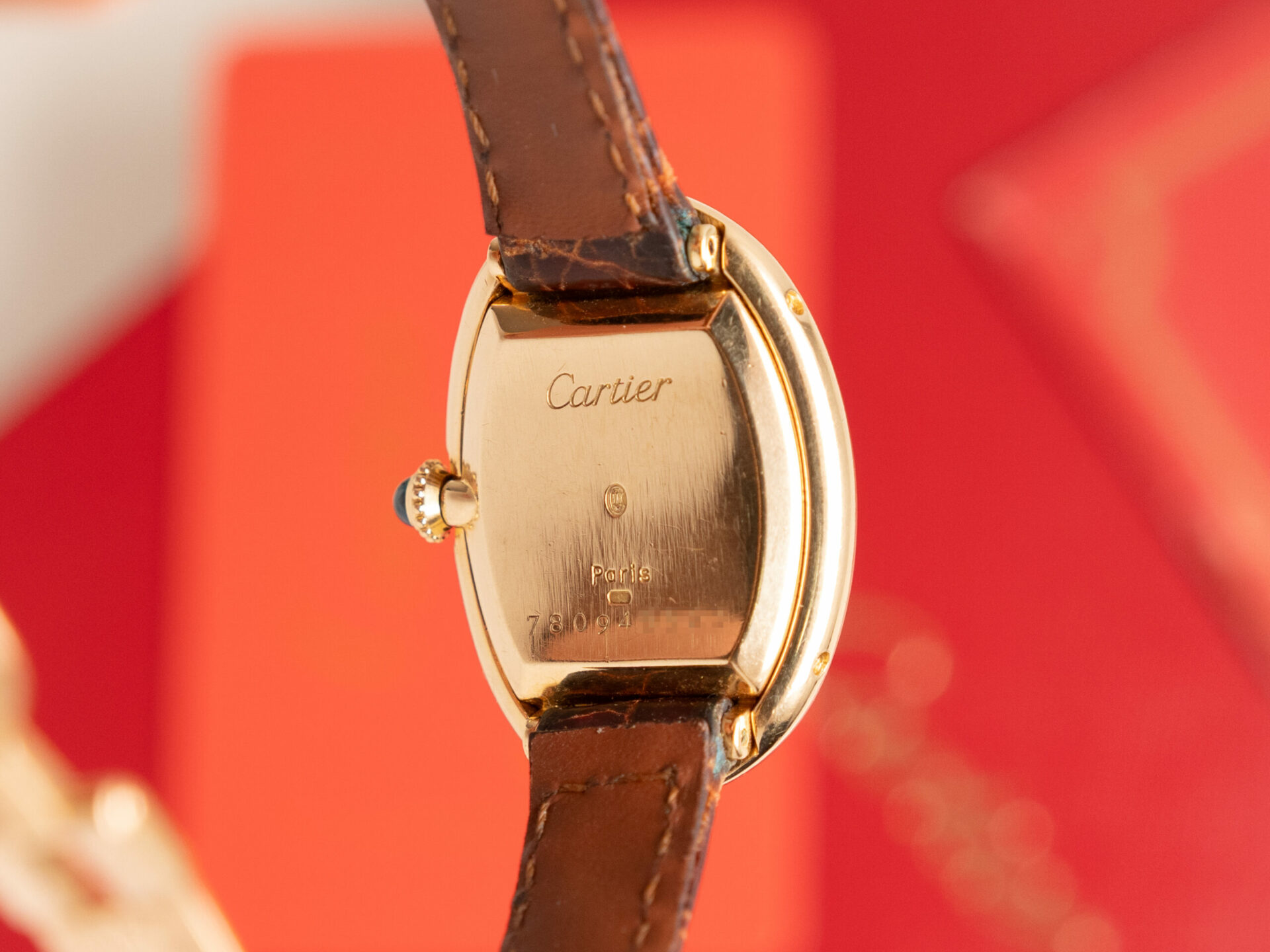 Cartier Baignoire Paris Full Set 1979 Unpolished Ref. 78094 - immagine 6