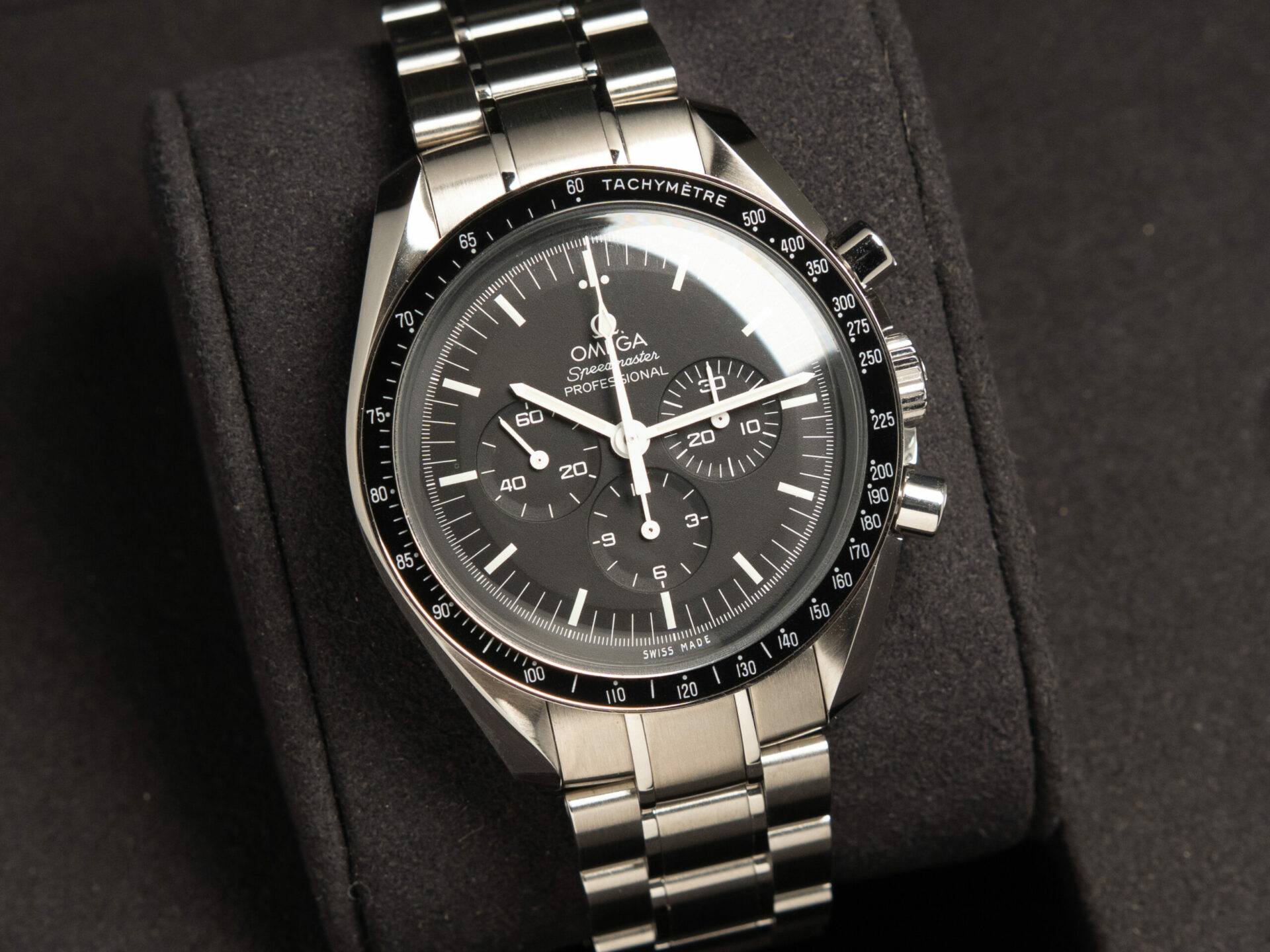 Omega Speedmaster Moonwatch Cal. 1861 NEW NOS Full Set - immagine 2