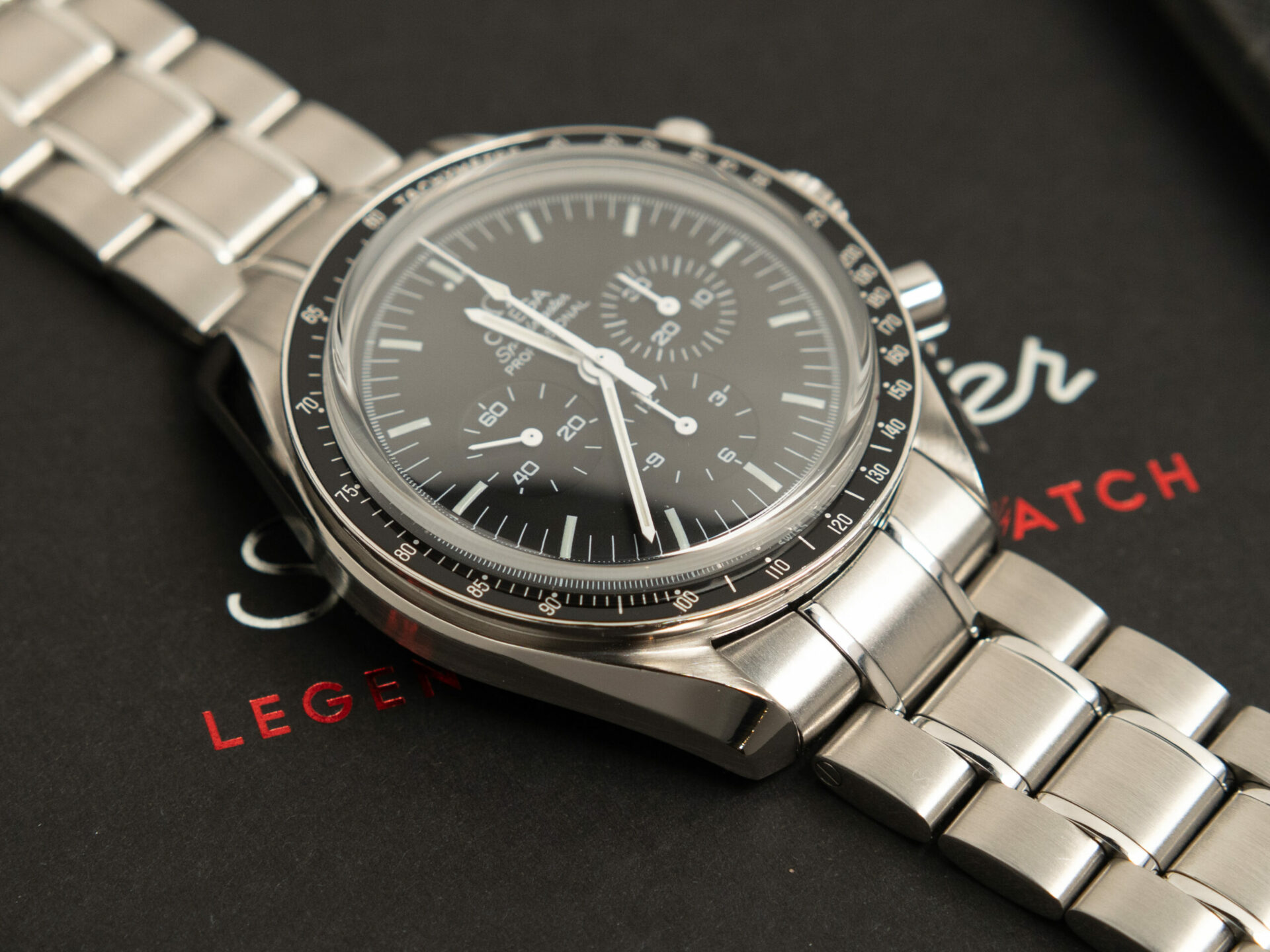 Omega Speedmaster Moonwatch Doppio Zaffiro Cal. 1863 Full Set 2019 - immagine 4
