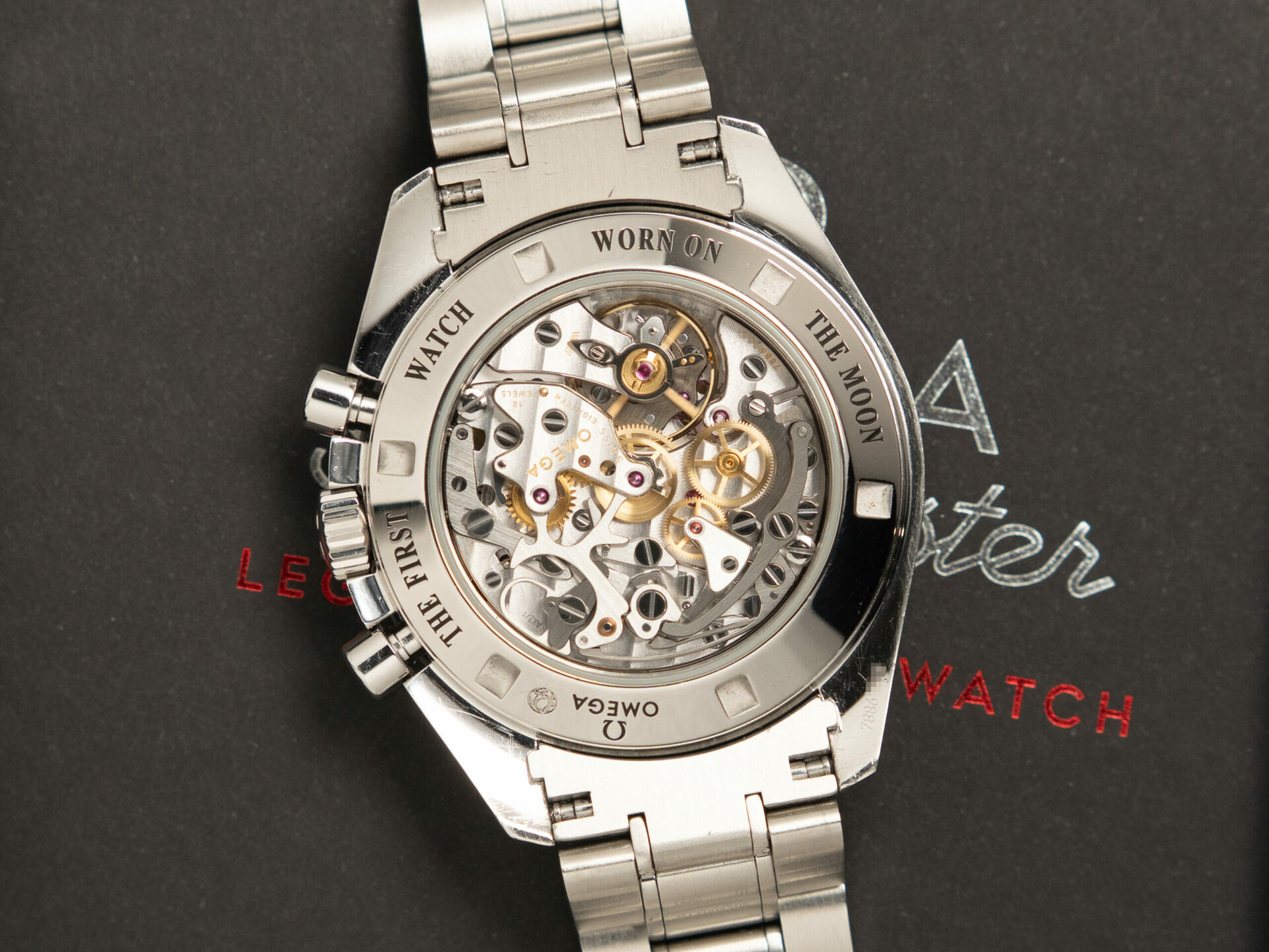 Omega Speedmaster Moonwatch Doppio Zaffiro Cal. 1863 Full Set 2019 - immagine 5