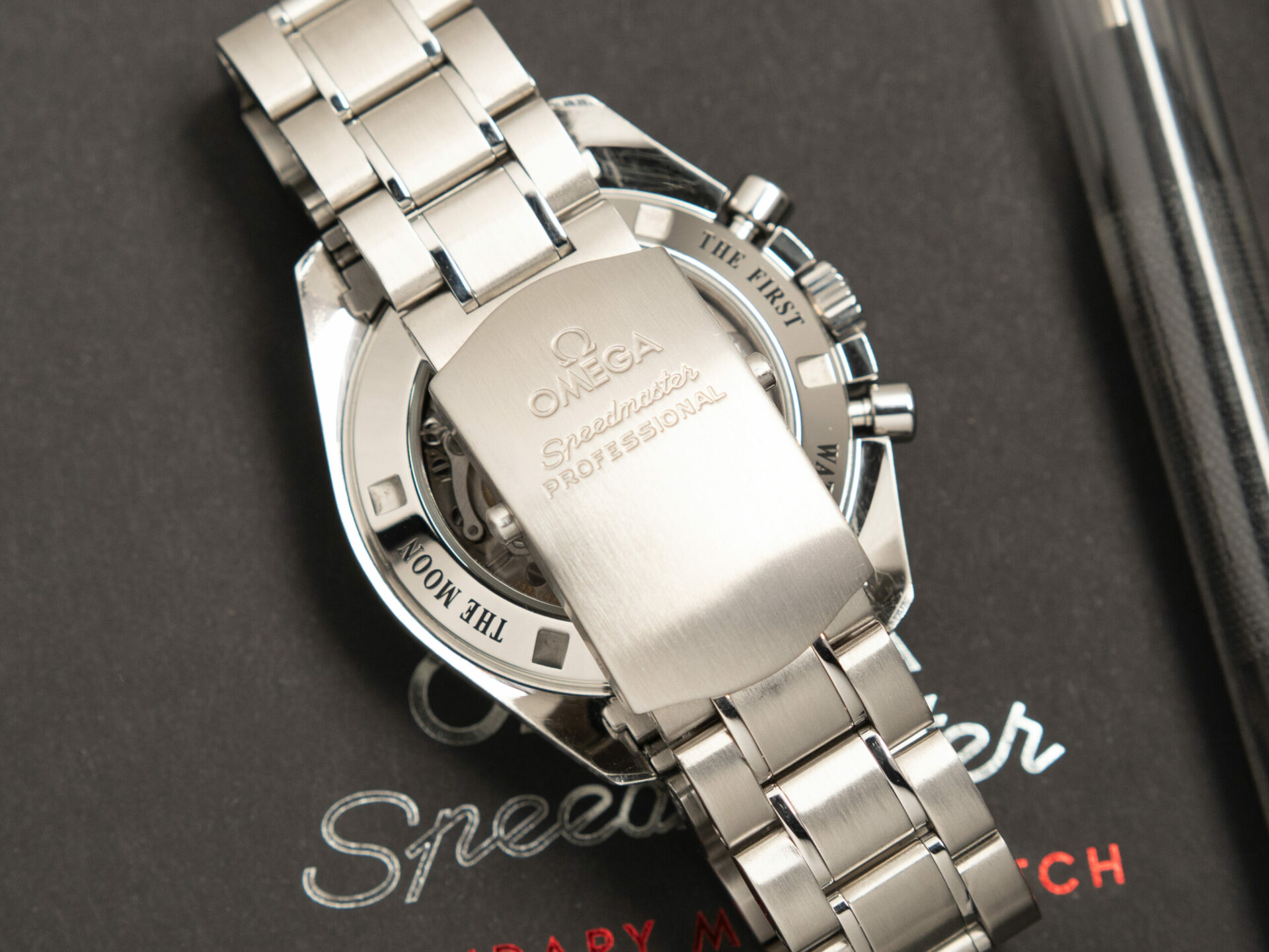 Omega Speedmaster Moonwatch Doppio Zaffiro Cal. 1863 Full Set 2019 - immagine 6