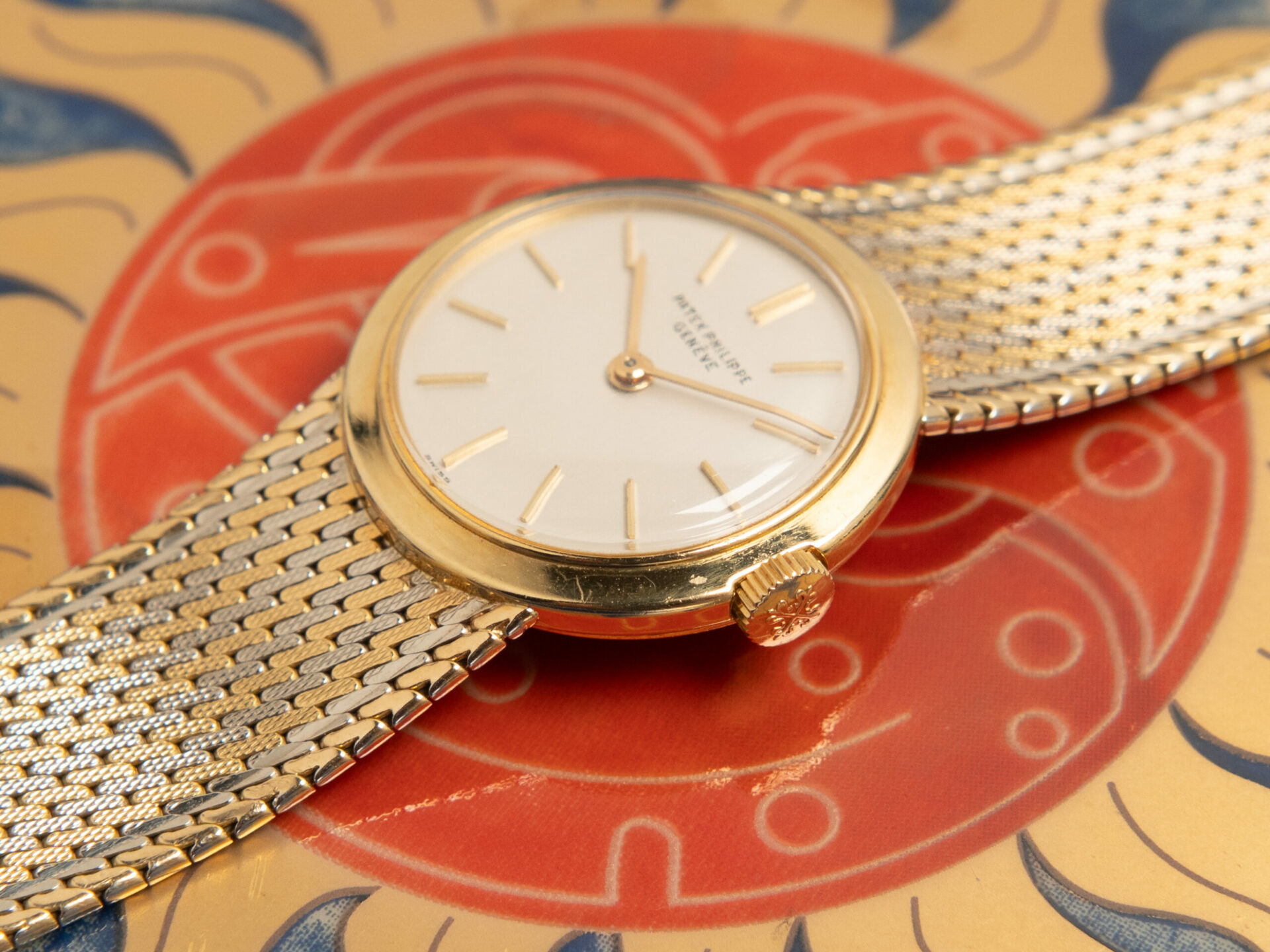 Patek Philippe Lady Mini Calatrava 1960s Ref. 3276 Gay Frères Bracelet - immagine 2