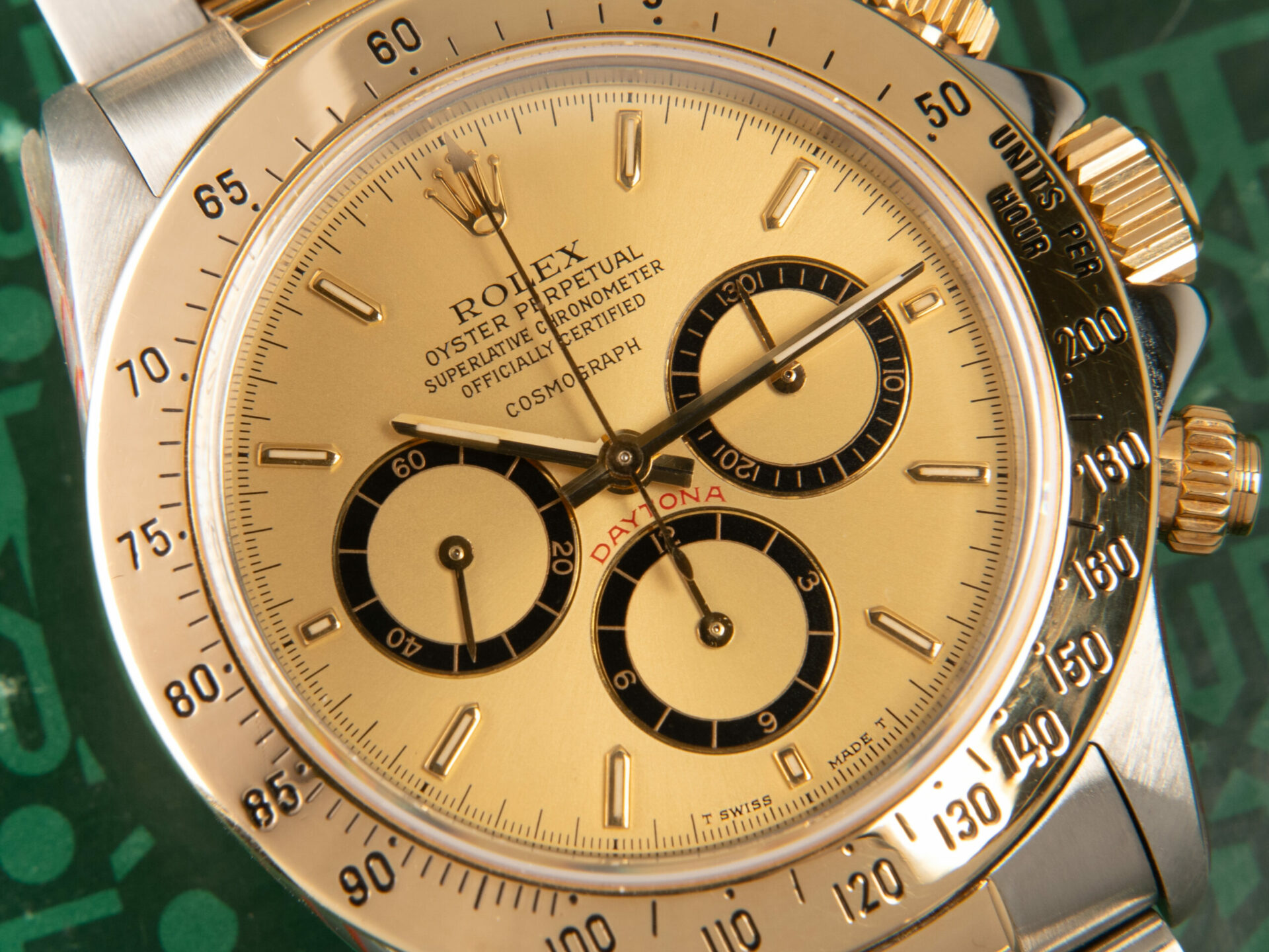 Rolex Daytona Zenith Floating Dial Inverted Six 16523 - Full Set Official Rolex Service - immagine 7