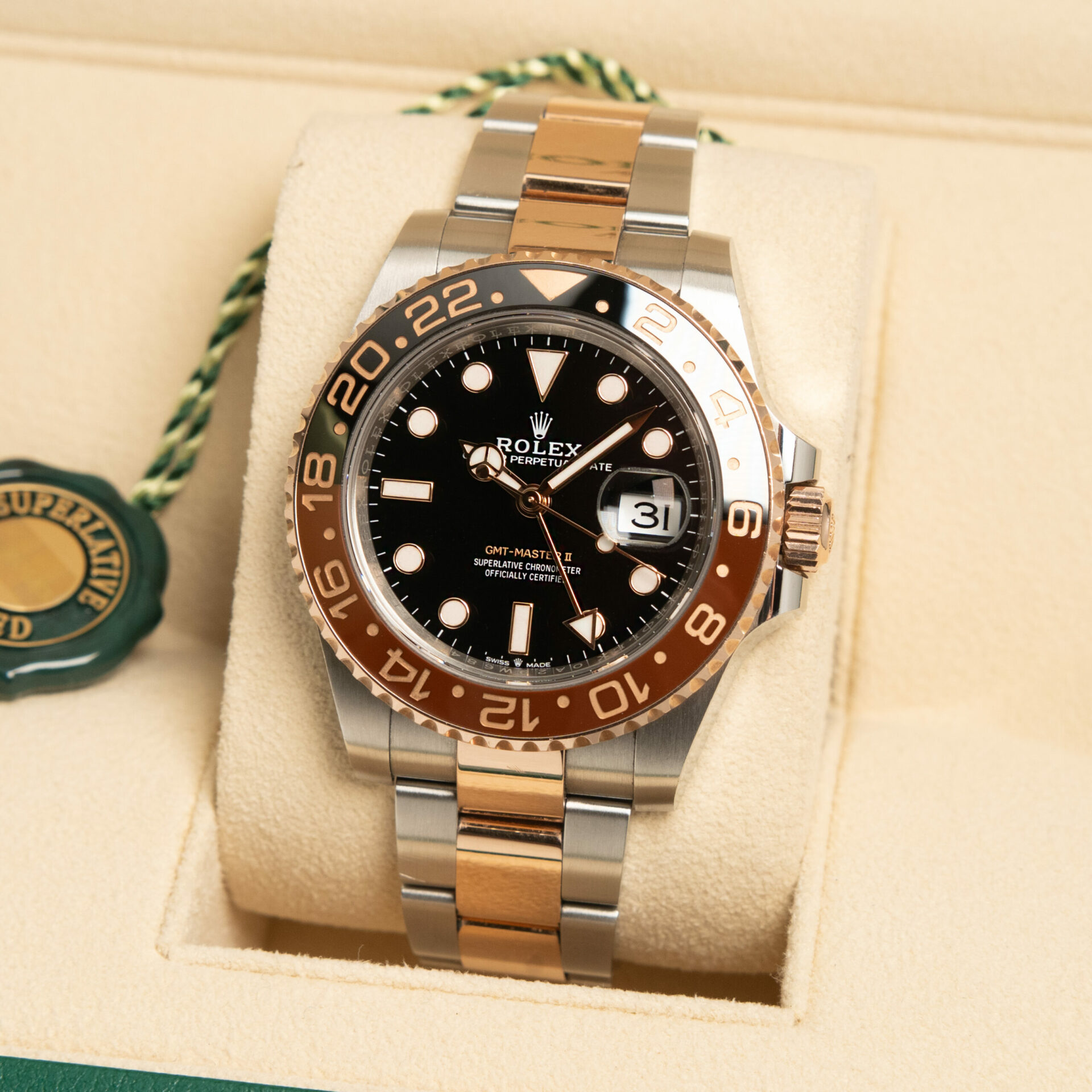 Rolex GMT-Master II Rootbeer 126711CHNR Full Set 2023