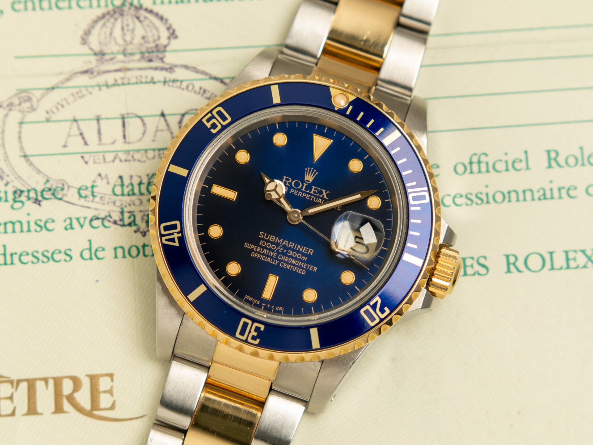 Rolex Submariner Date 16803 Transizionale Full Set - immagine 2
