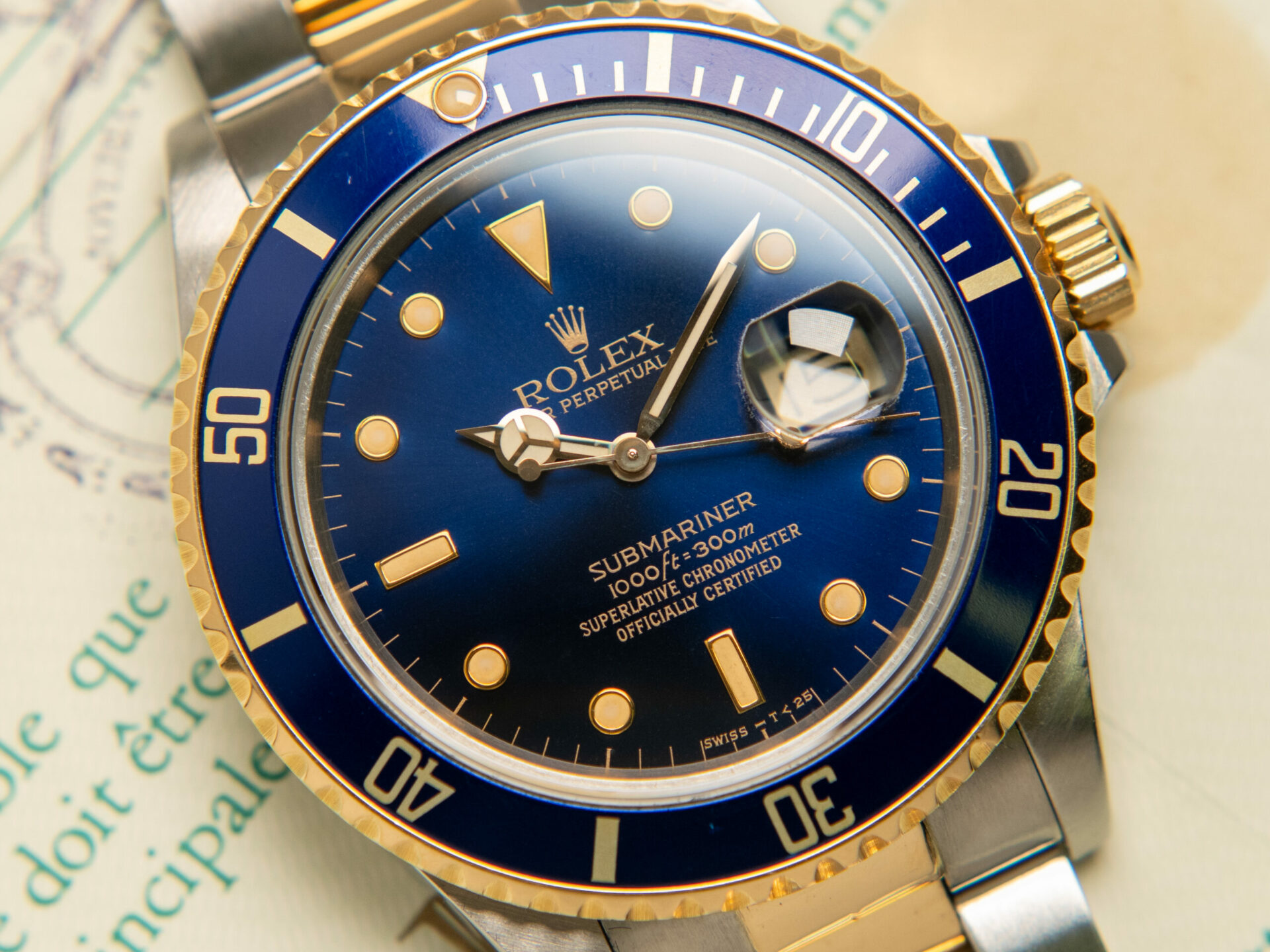 Rolex Submariner Date 16803 Transizionale Full Set - immagine 3