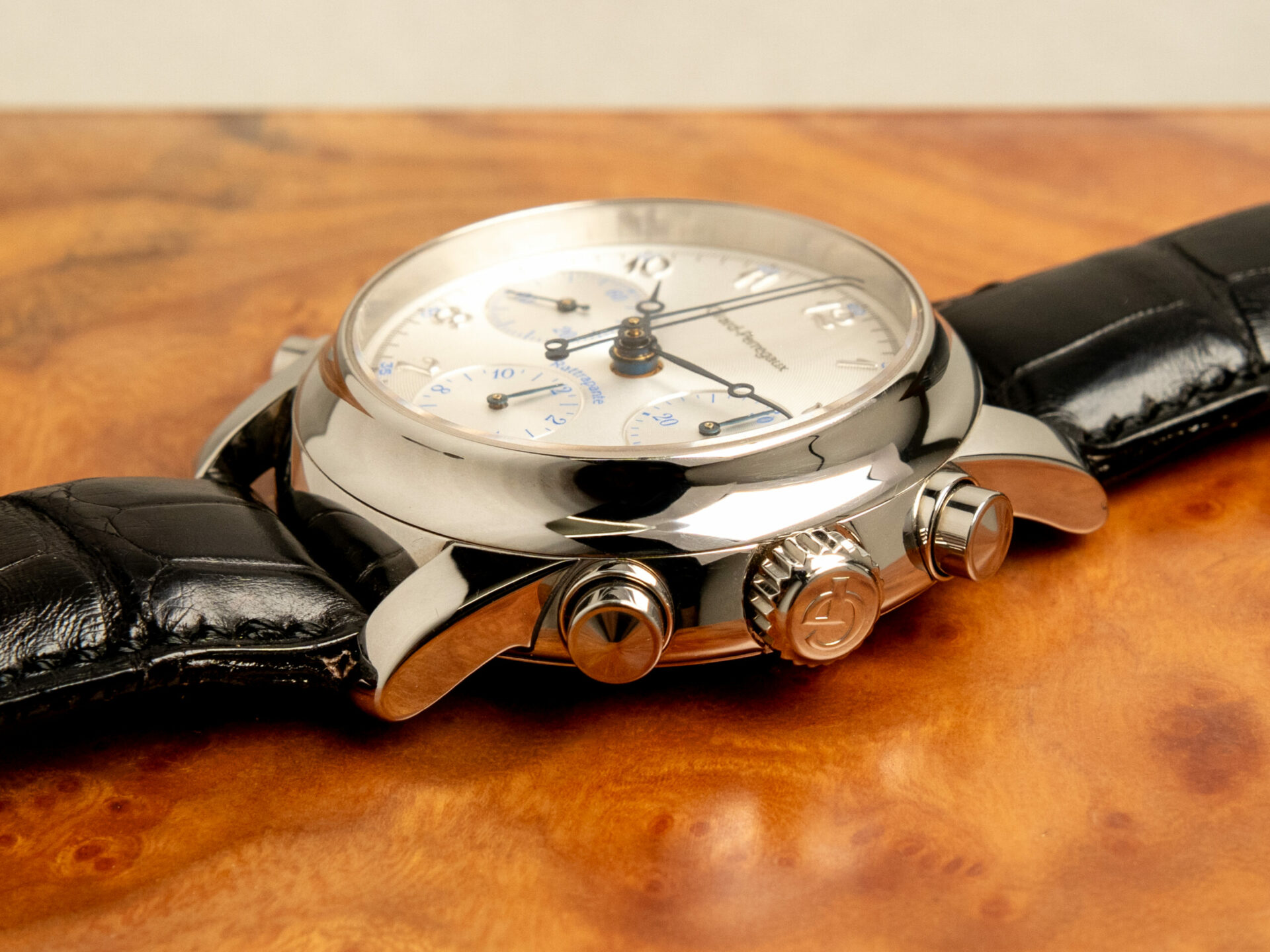 Girard-Perregaux Chronograph Rattrapante Ref. 9010 39 mm NOS Full Set - immagine 3