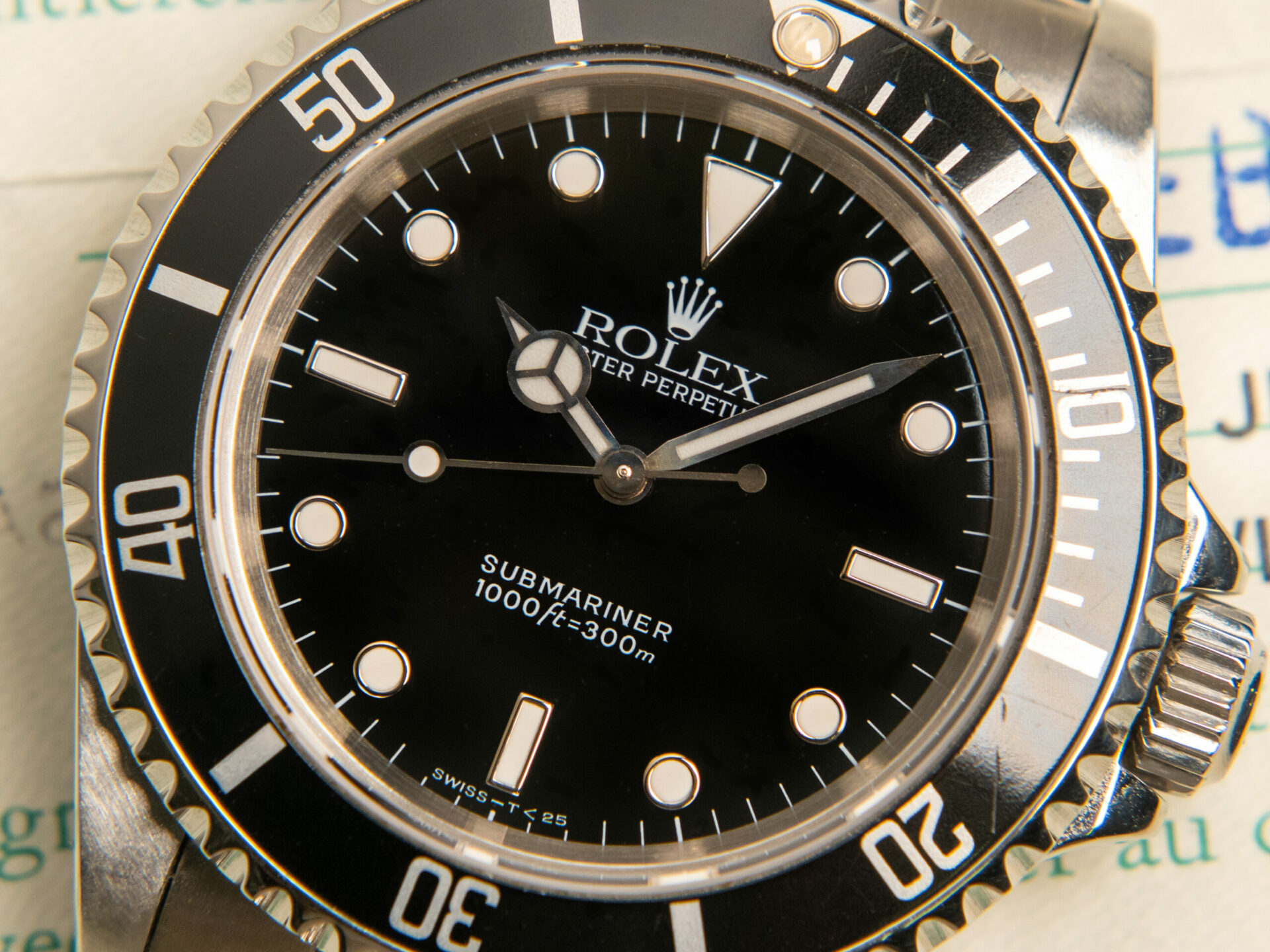 Rolex Submariner Date 1680 Mark I, Original Warranty, Official Service 2021 - immagine 3
