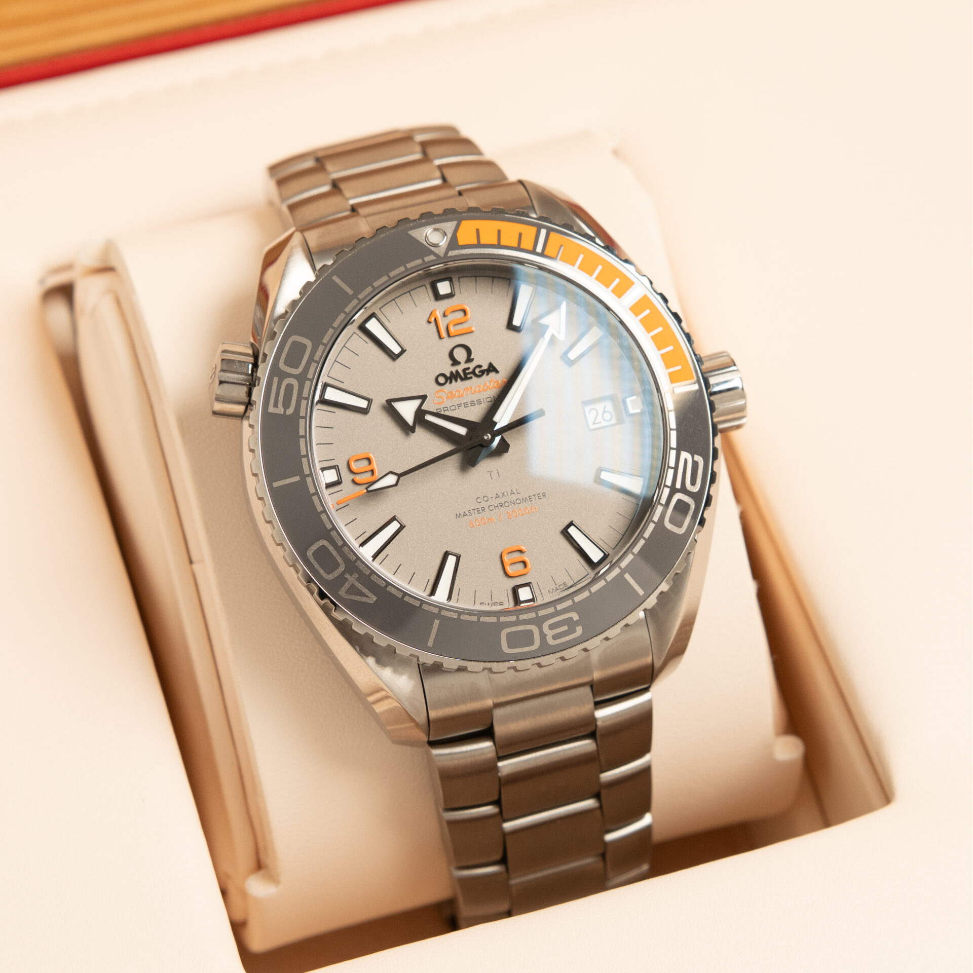 Omega NEW 2025 Seamaster Planet Ocean 600M Titanium