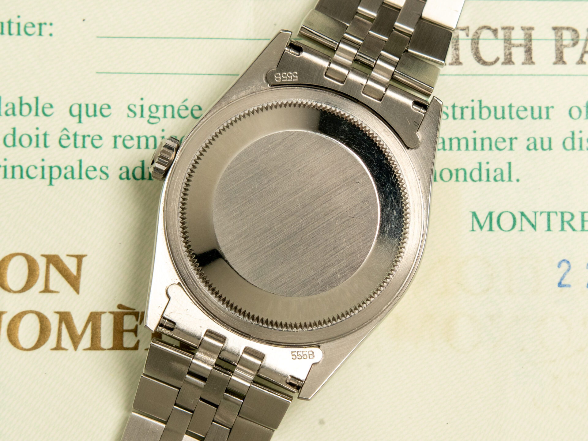 Rolex Datejust 36 Official Service Diamond Dial 16234 Jubilee Full Set - immagine 5