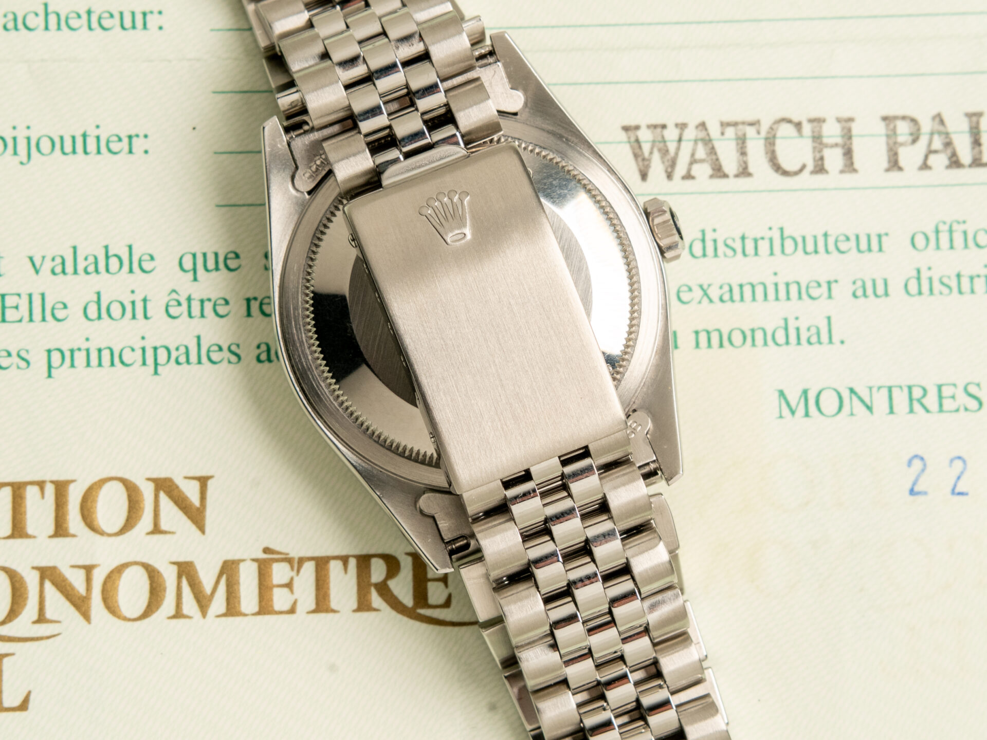 Rolex Datejust 36 Official Service Diamond Dial 16234 Jubilee Full Set - immagine 7