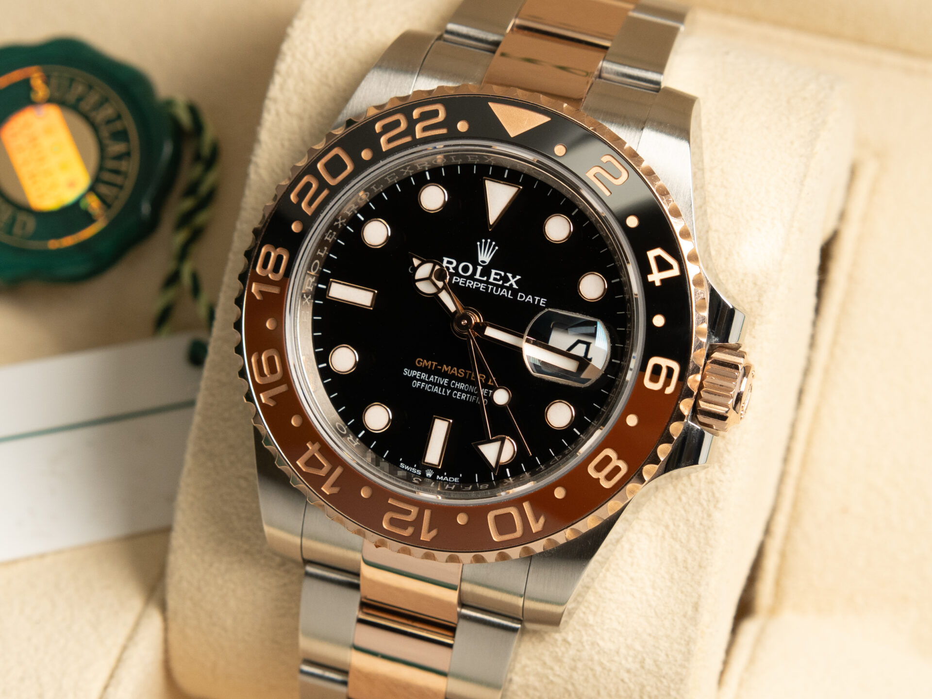 Rolex GMT-Master II Rootbeer 126711CHNR Full Set 2023 - immagine 2