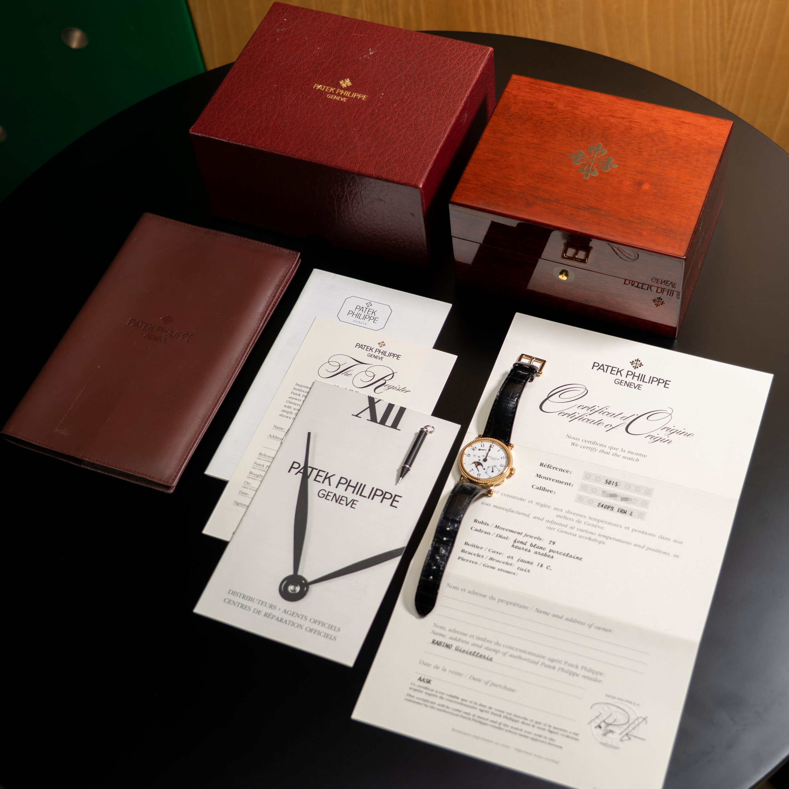 Patek Philippe 5015 Complications Moonphase Full Set Unpolished - immagine 9