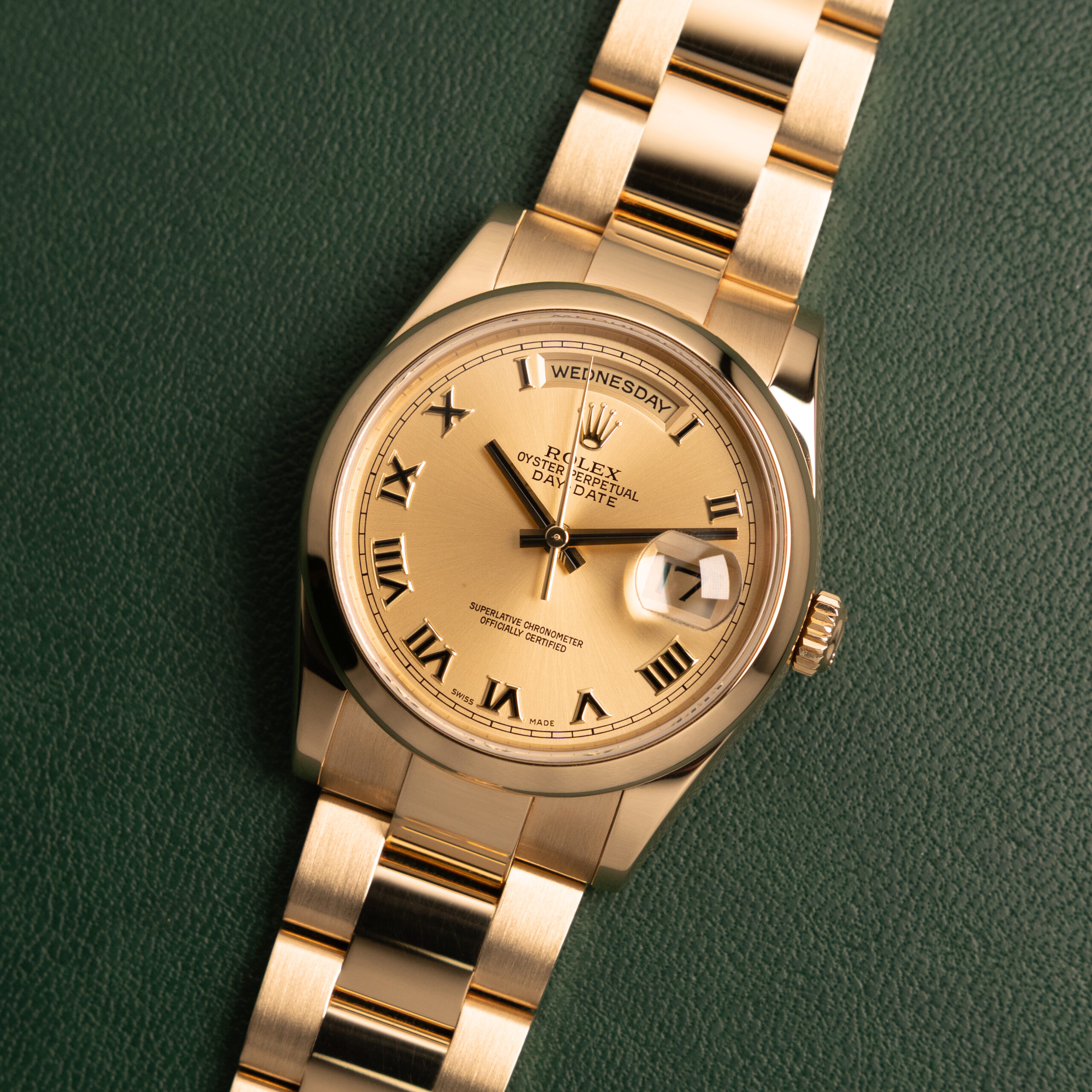 Rolex Day-Date 36 118208 Oyster Full Set 2007