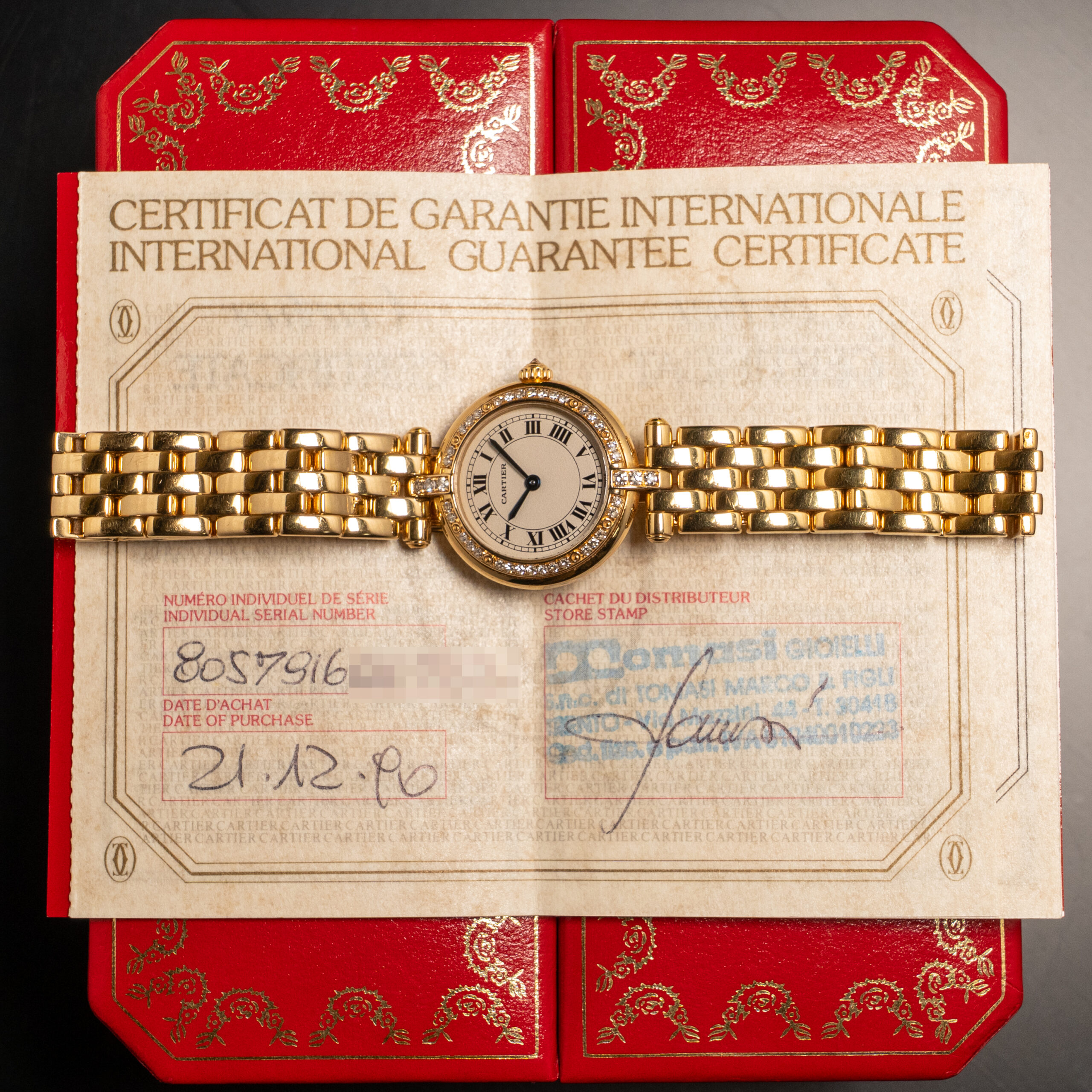 Cartier Panthere Vendome Diamond Full Set - immagine 10